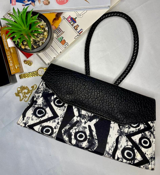 Ava mini Ankara handbag