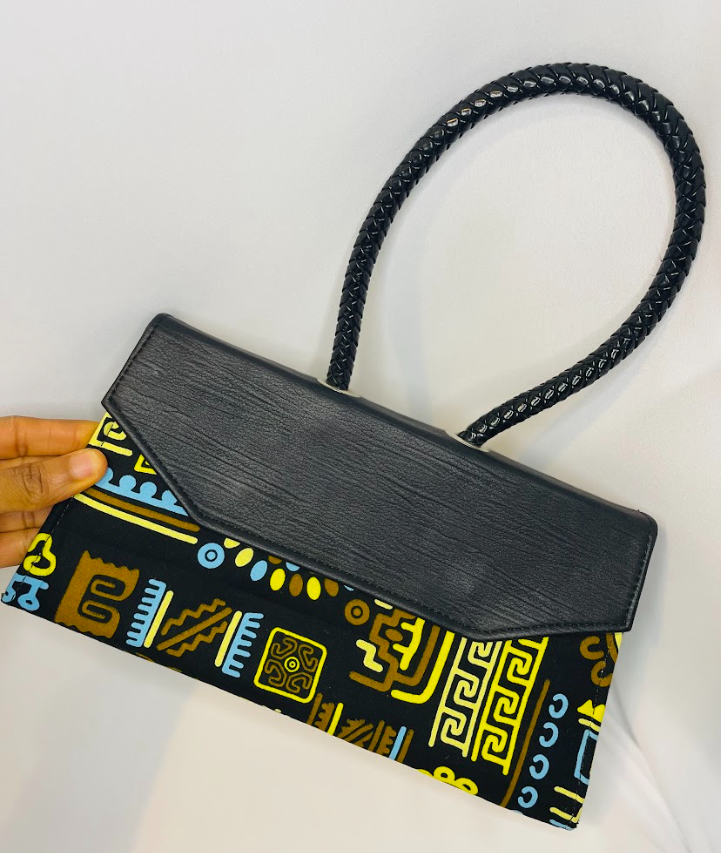 Temi mini Ankara handbag