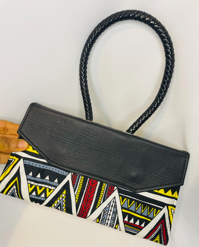 Jojo mini Ankara Handbag