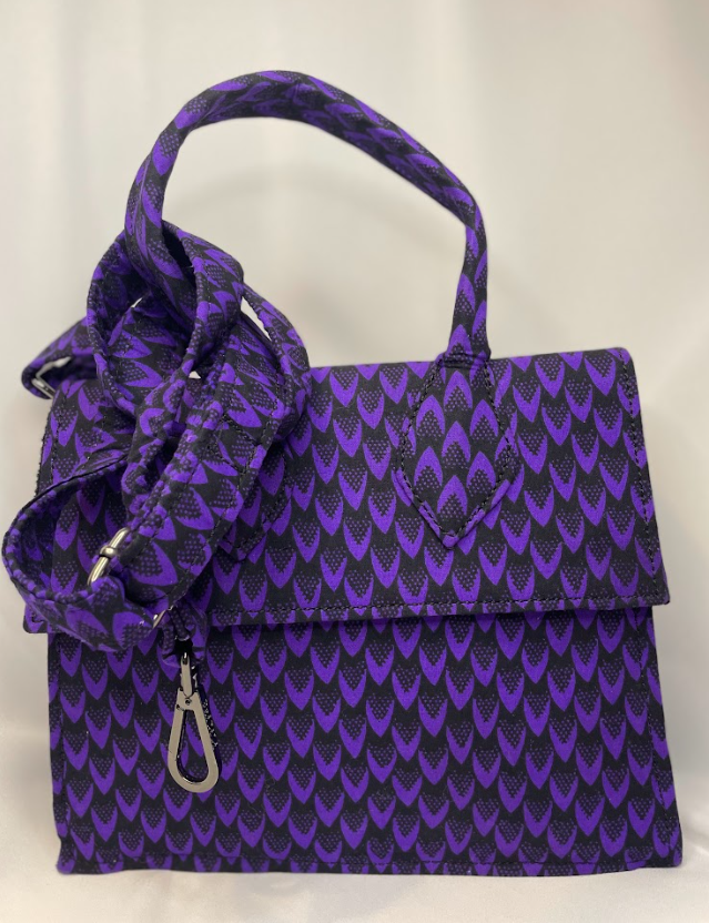 The Loral Purple handbag