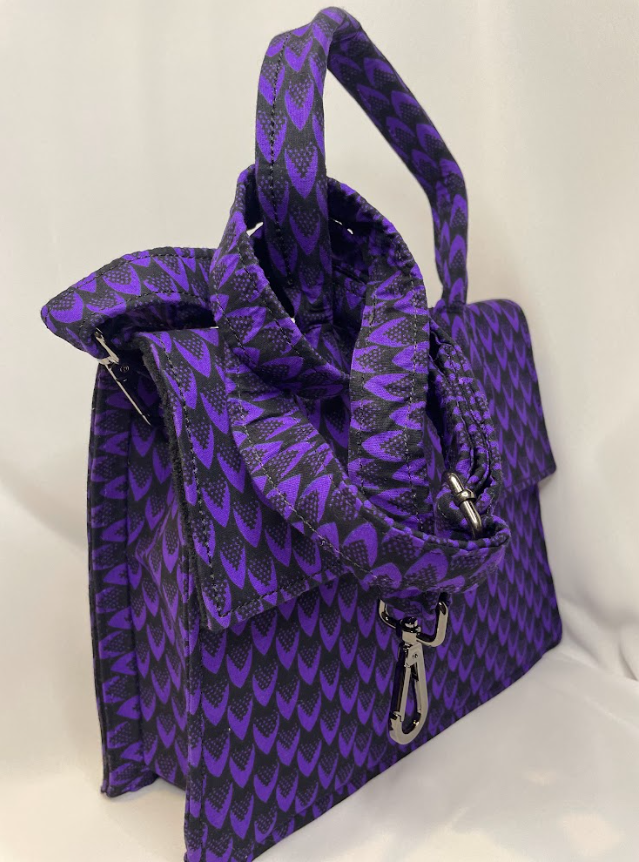 The Loral Purple handbag