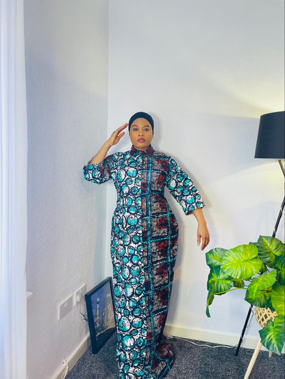 Toke Ankara Shirt dress