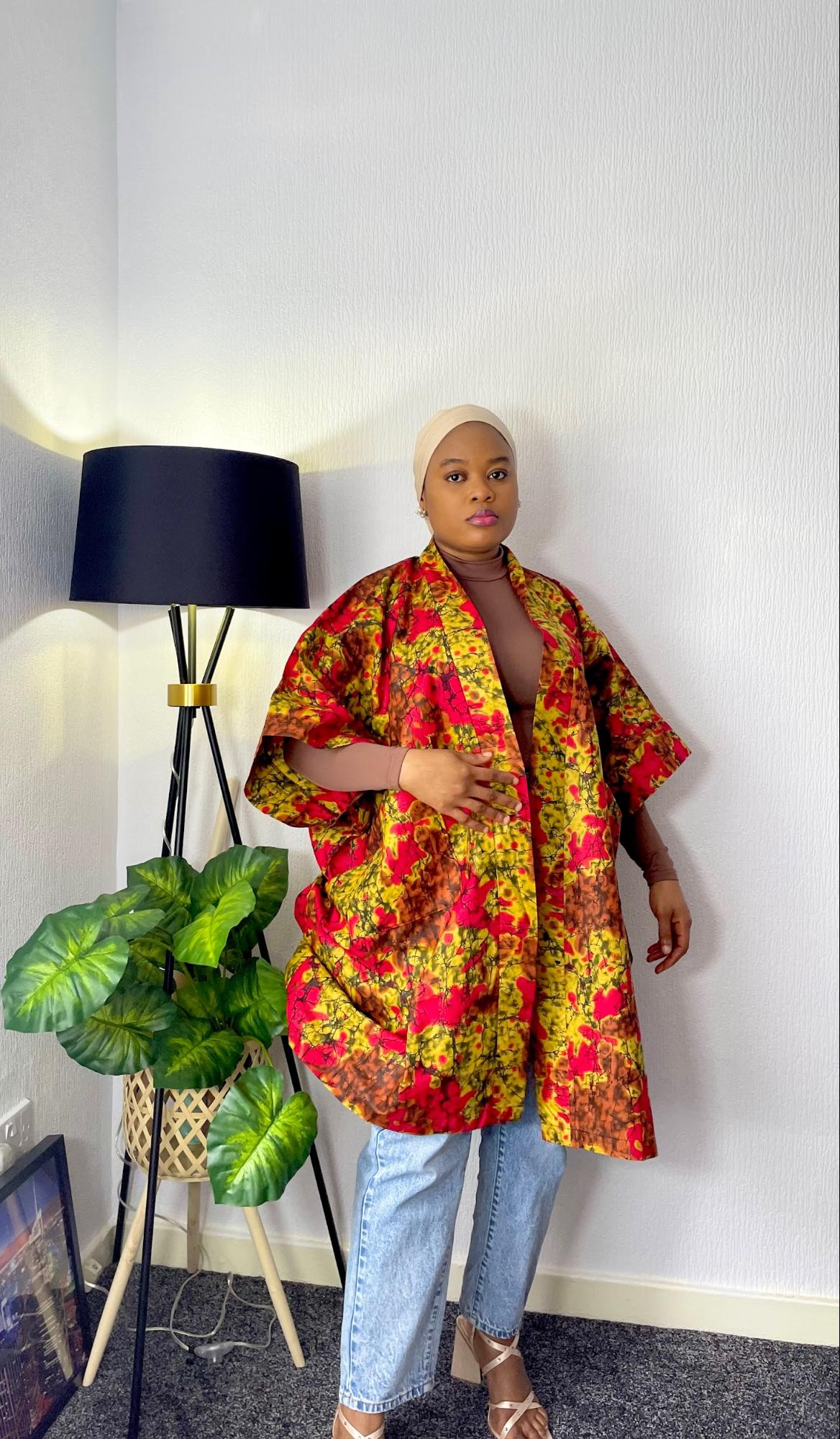 Simi Ankara Kimono