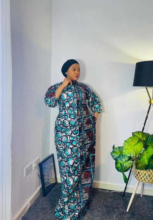 Toke Ankara Shirt dress