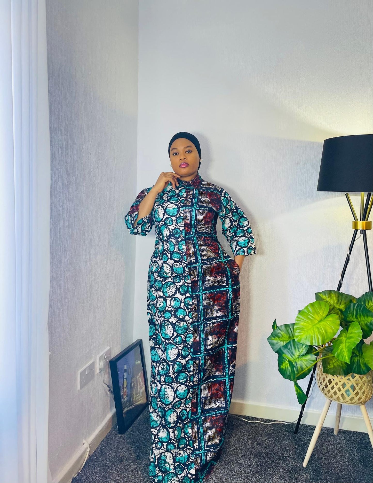 Toke Ankara Shirt dress